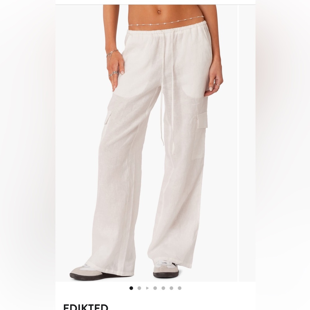 Edikted lyric cotton cover - up  cargo pants